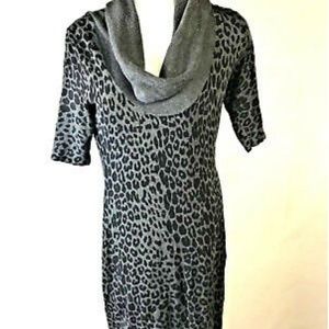 Moving Sale! Express S leppard sweater dress